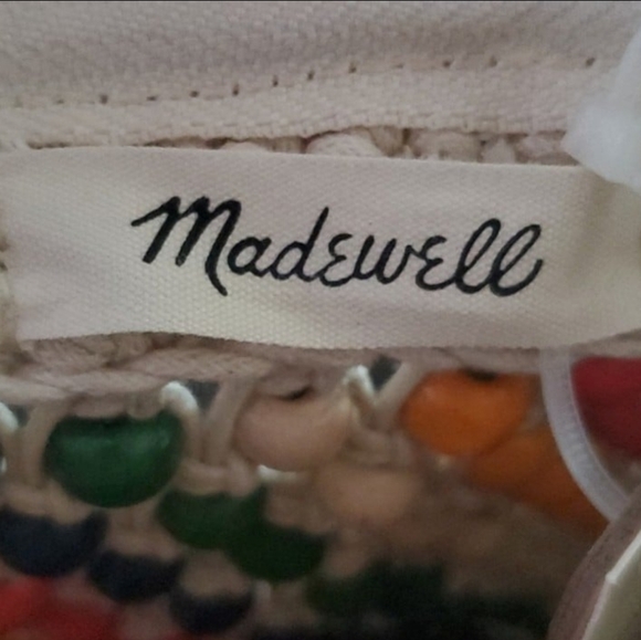 NWT Madewell Colorful Beaded Clutch - Picture 4 of 6